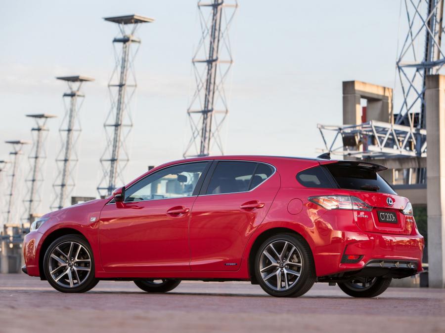  Lexus CT200h F-Sport 2014 года  (AU) (фото 10 из 13)